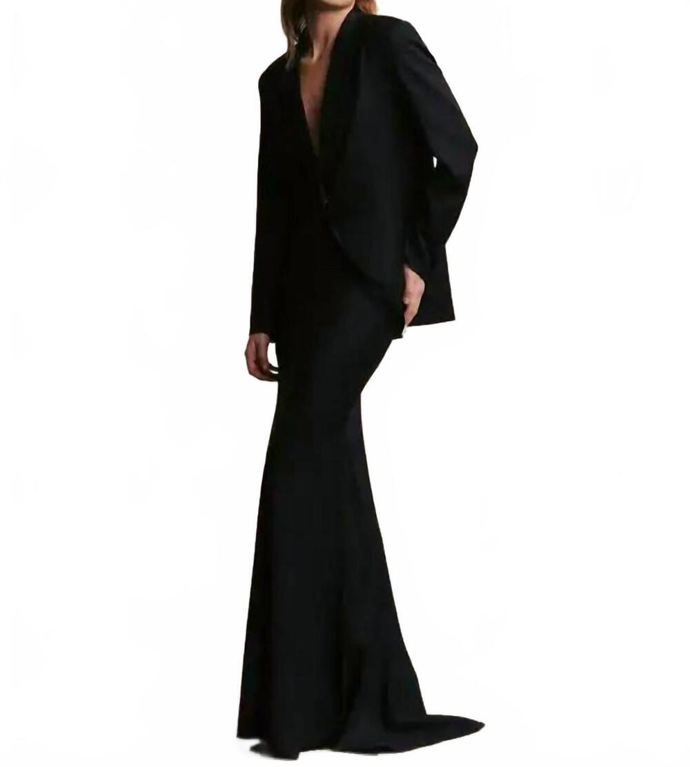 NEW TWP romantic skirt in midnight